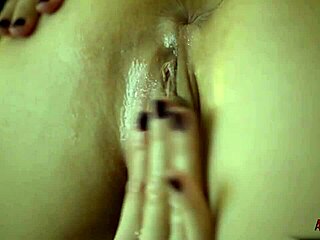 sexy babe in lingerie masturbates to orgasm
