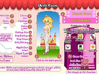 Intro poveste nespusă Peach cu prințesă țâțe mari în tren!