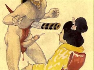 Винтажные эротические рисунки с чувственными ретро-вибрациями