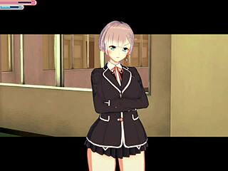 asami says, 'let's massage these big tits and have sex'