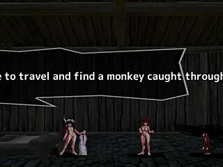 Journey to the west wukongs lewd prelude side scroller hentai game ep 2 the bandit king has an exhibitionist kink