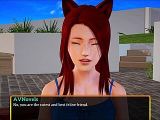 Redhead With Small Tits In Family Game