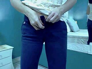 mature woman chats on webcam about her day