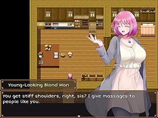 Philana Enters Witch's Castle, Encounters Suspicious Men in Hentai Adventure