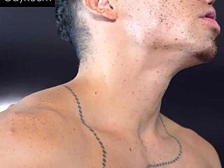 Adrian Hart Uses Bbc To Massage His Throat And Booty Hole