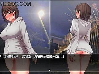 Feeling Thrilled by This Anime Hentai Exposure Scene at the Pole