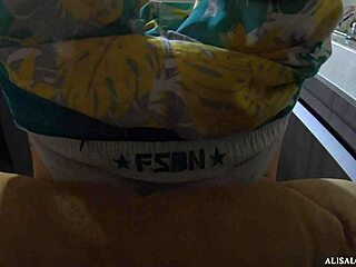 Girlfriend Does Wet Blowjob On Big Cock No Handjob And Swallows Cum