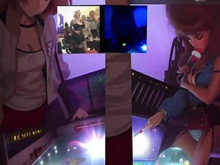 manic sabrina explores pinball fetish in bizarre way