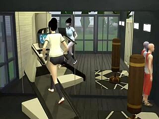 chichi asks, 'train me with your monster cock?'