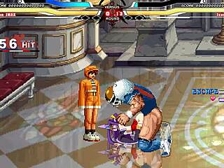 Brian faces off against izanami in an anime cartoon battle with cumshot elements