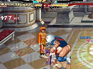 Brian faces off against izanami in an anime cartoon battle with cumshot elements