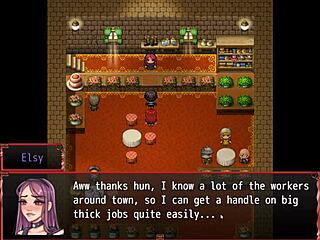 damsel loves sucking his premature cock in harem game