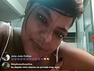 Brazilian Bbw Teaser With Big Tits Boobs Webcam