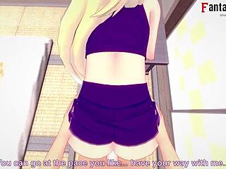 ino yamanaka giving titjob and getting fucked by naruto, what a scene!