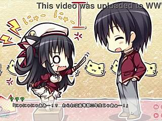 Pretty Girl's Big Boobs In Funny Battle Moment