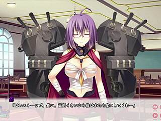 Pretty Girl's Big Boobs In Funny Battle Moment