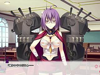 Pretty Girl's Big Boobs In Funny Battle Moment