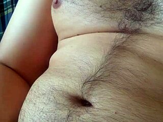 Gay guy masturbates and cums hard