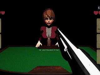 x roulette 2 3d cartoon scene