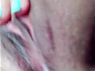 Latina milf masturbates silently while he's unaware, getting turned on quietly.