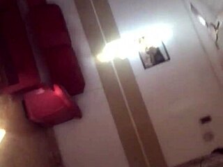 Crazy bitch hunts for a lighter in the supermarket