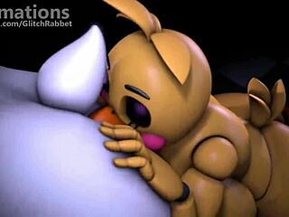 FNAF Vanny Dominates Toy Chica in Wild Hentai Clash