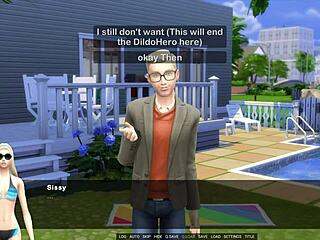 Dildo Hero Roleplays Anal with New Neighbor in 3D