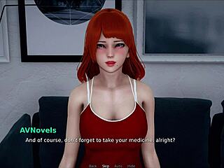 My bully turns into my lover, teasing with small tits in this game