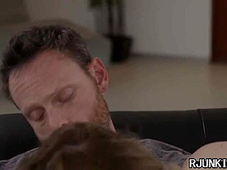 just a cute girl with natural tits riding and sucking in this story