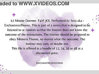 Domme gives JOI instructions?