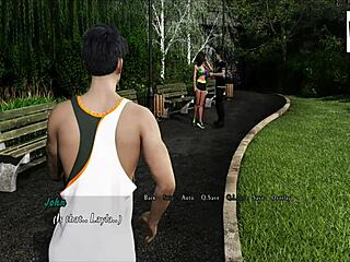 Layla Gets Help in 3D Anime Scene