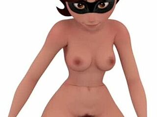 Naked Helen Parr Shows Big Tits