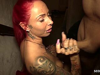 sklave fucks young german teen dominatrix without condom as reward