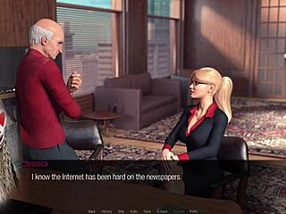 Jessica Oneils HARD NEWS EP 4 at Office