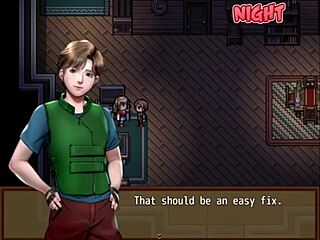 I rescue two hot milfs from zombies in hentai game part 3