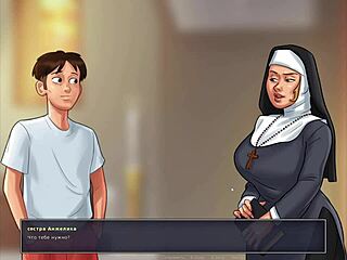 Teljes játékmenet: Summertime Saga 45. rész kötözéssel és cowgirl akcióval