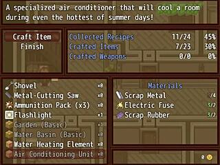 I rescue two hot milfs from zombies in hentai game part 3