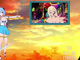 Deku Midnight hentai features intense blowjob and cumshot.