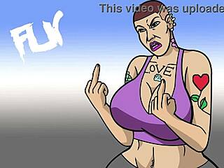 Pawg Stripper Gets Into Some Trouble