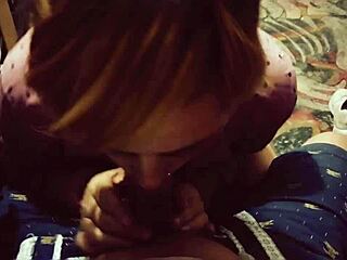 Does this lady give blowjobs with a happy ending?