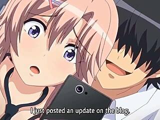 Gakuen De Jikan 1: Hentai τρίο με σκυμμένη δράση