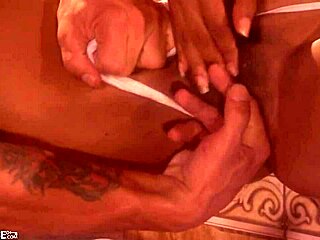 Penthousegold com - deep pussy fuck in bathroom for glamorous ebony marie luv