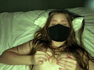 She couldn't hold back her moans fucking a russian beauty in a pussy without lubrication