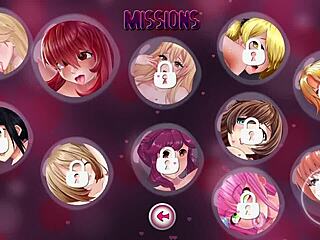 waifu says, 'let's explore our secret dating adventures in this hentai game'