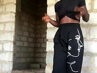 Crazy Bitch Performs Striptease Live for Fans