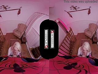 Spider Gwen Blows Your Mind with Her Mouth and Pussy in VR!