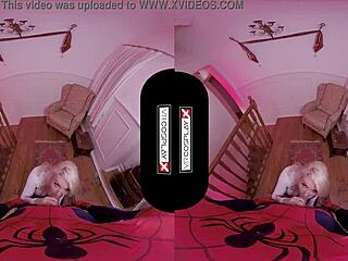 Spider Gwen Blows Your Mind with Her Mouth and Pussy in VR!