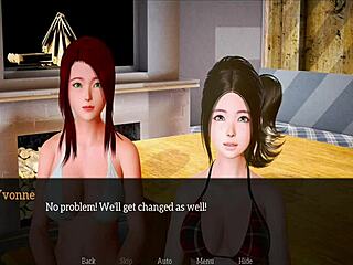 what's my new family doing in this 3d porn?