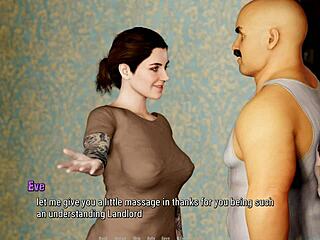 Tales from the Deep: Eve 3 Shows Milf in Fishnets Giving Rough Handjob to Neighbor