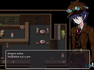 Stop the hot blonde thief from stealing! Detective Girl intervenes!